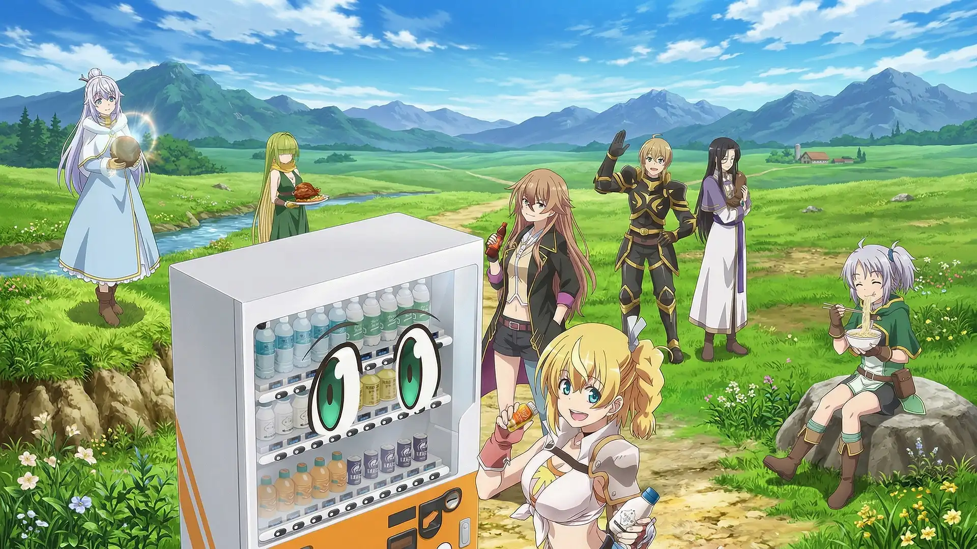 Jidou Hanbaiki ni Umarekawatta Ore wa Meikyuu wo Samayou 3rd Season